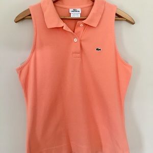 Lacoste Women’s Sleeveless Polo